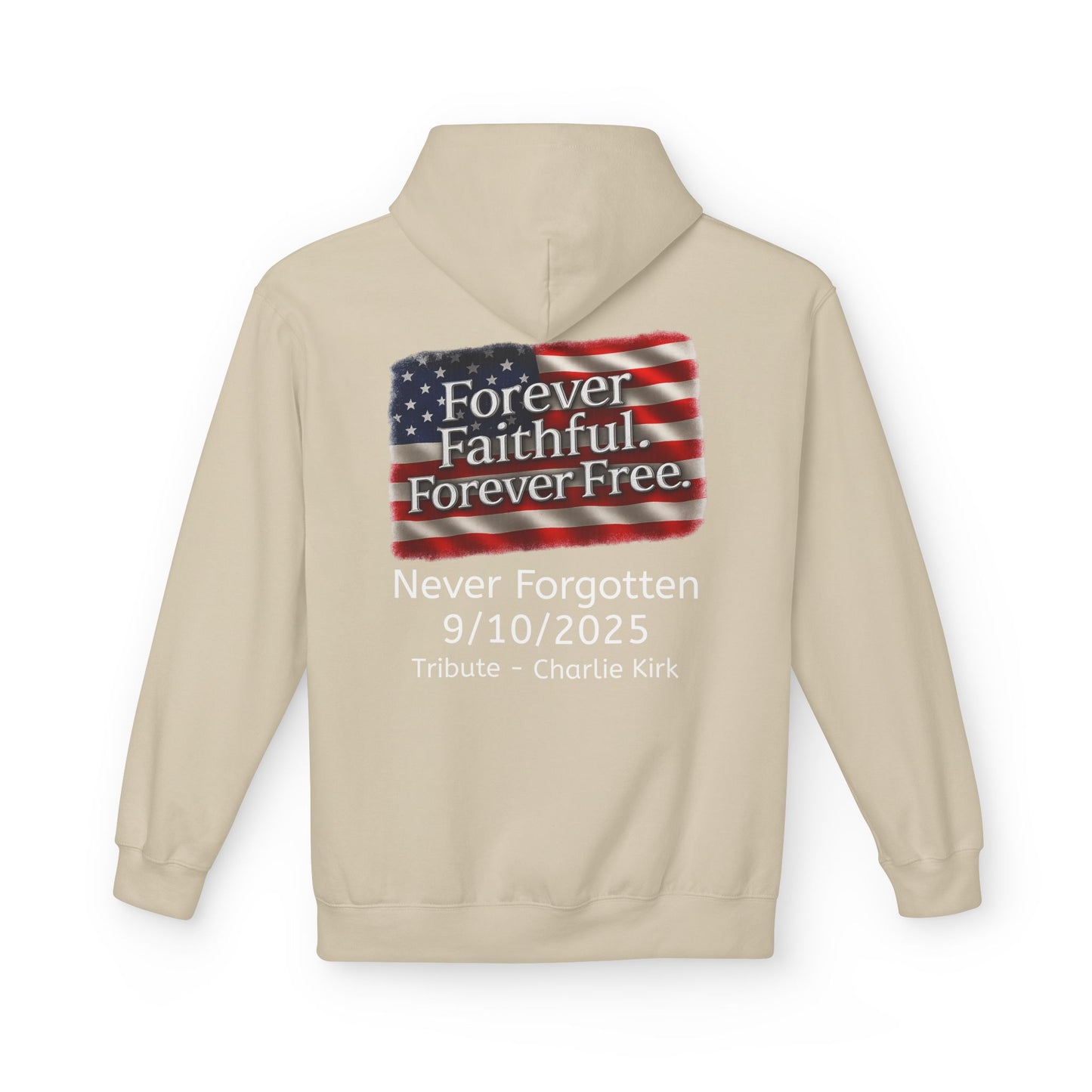 FREEDOM Patriotic Faith Hoodie, Unisex Inspirational Sweatshirt, Tribute Gift, Freedom Apparel, Motivational Hoodie