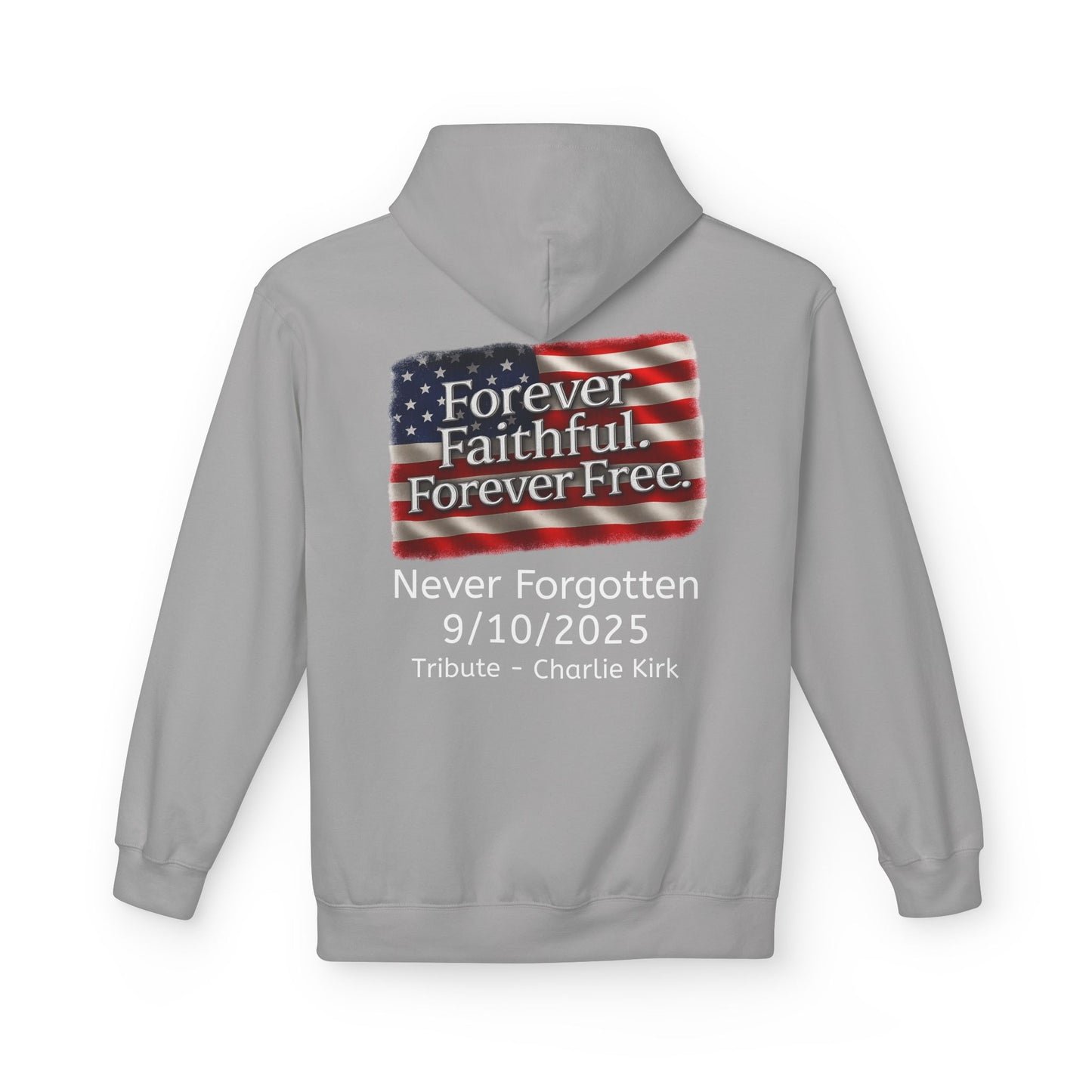 FREEDOM Patriotic Faith Hoodie, Unisex Inspirational Sweatshirt, Tribute Gift, Freedom Apparel, Motivational Hoodie