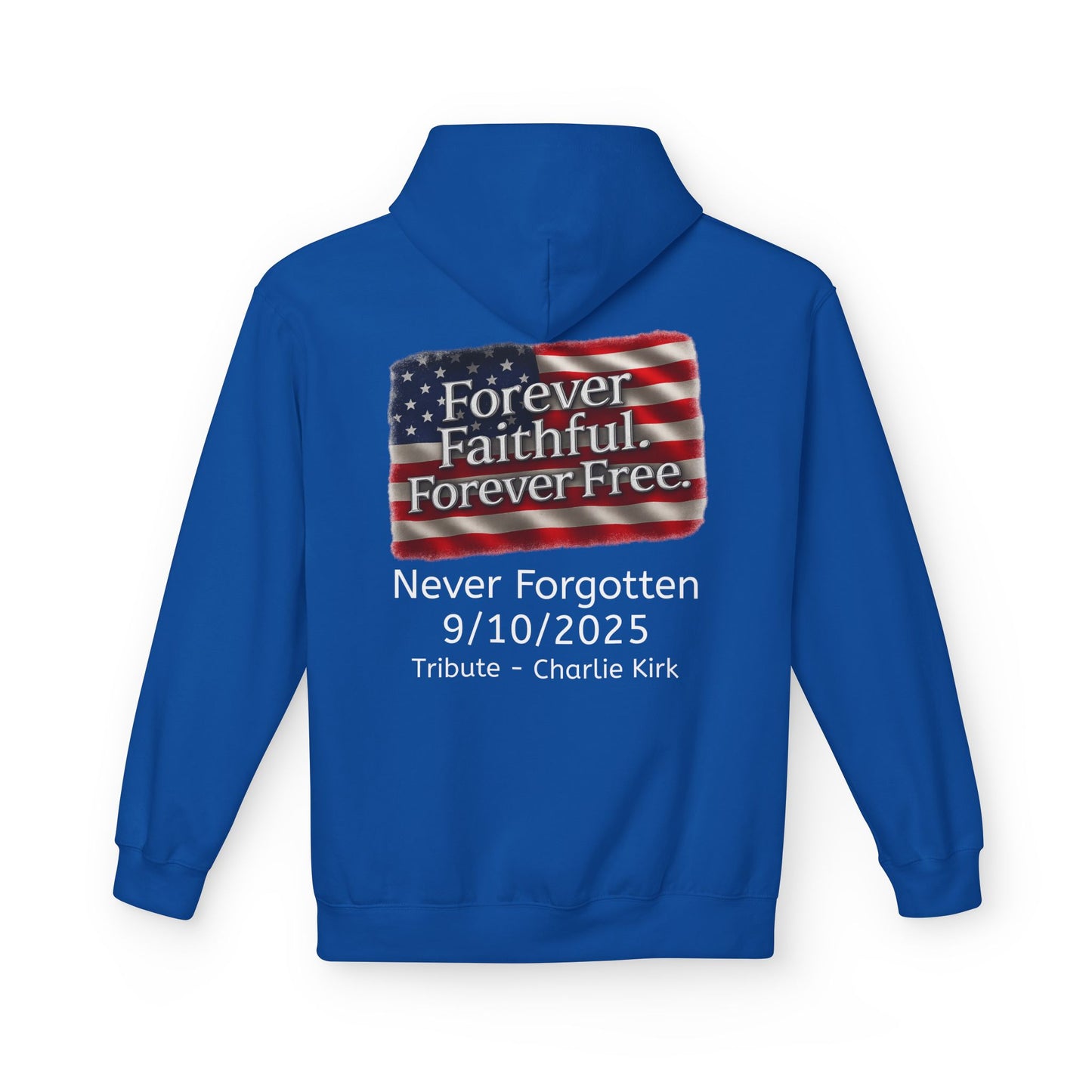 FREEDOM Patriotic Faith Hoodie, Unisex Inspirational Sweatshirt, Tribute Gift, Freedom Apparel, Motivational Hoodie