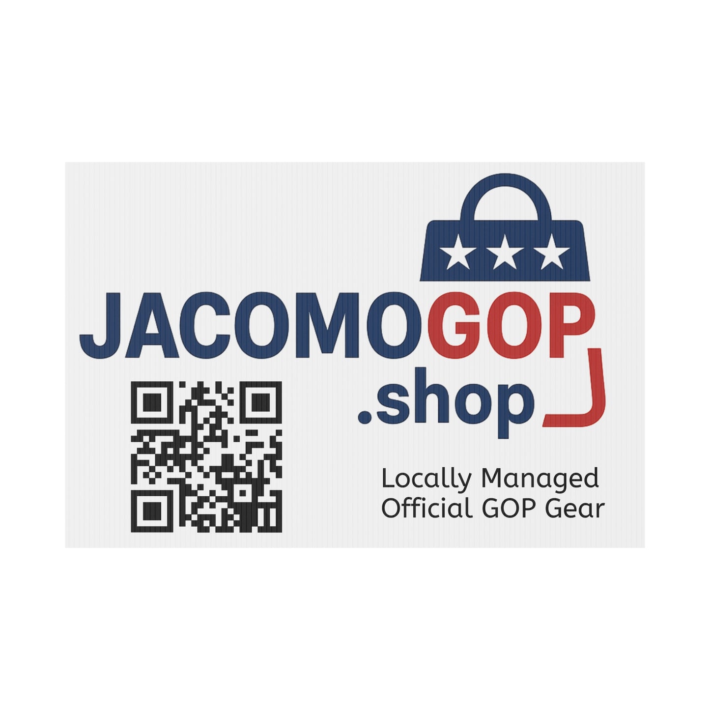 Political Yard Sign, Outdoor Garden Decor, Campaign Advertising, Customizable Signage, Election Display, Home & Business