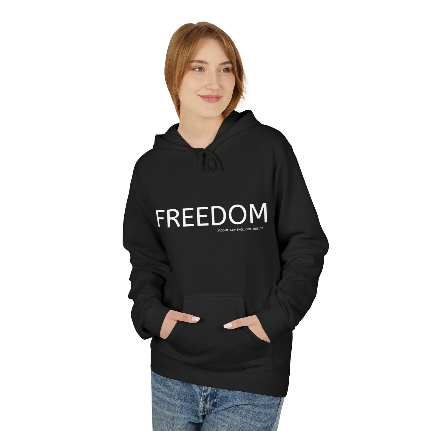 FREEDOM Patriotic Faith Hoodie, Unisex Inspirational Sweatshirt, Tribute Gift, Freedom Apparel, Motivational Hoodie