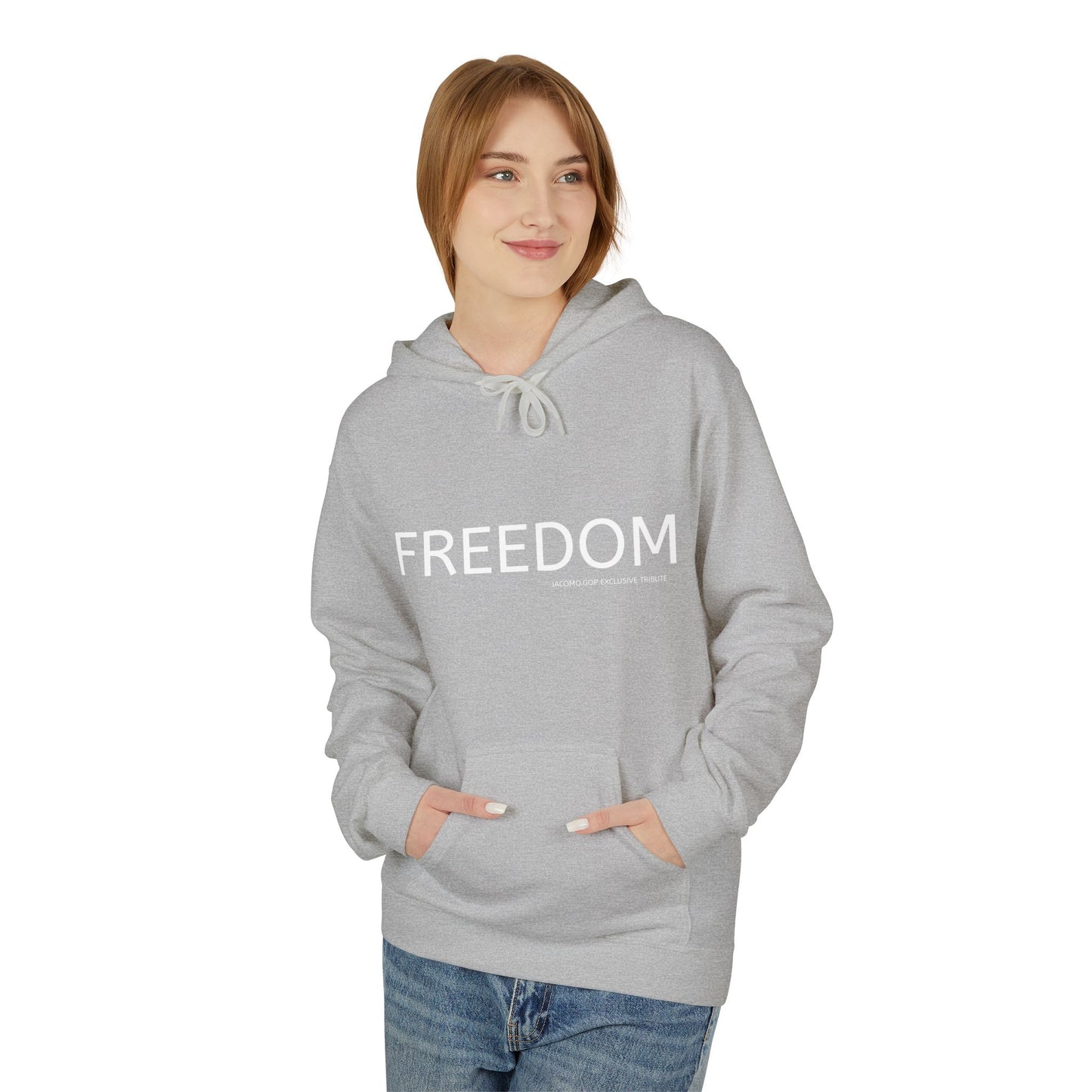 FREEDOM Patriotic Faith Hoodie, Unisex Inspirational Sweatshirt, Tribute Gift, Freedom Apparel, Motivational Hoodie