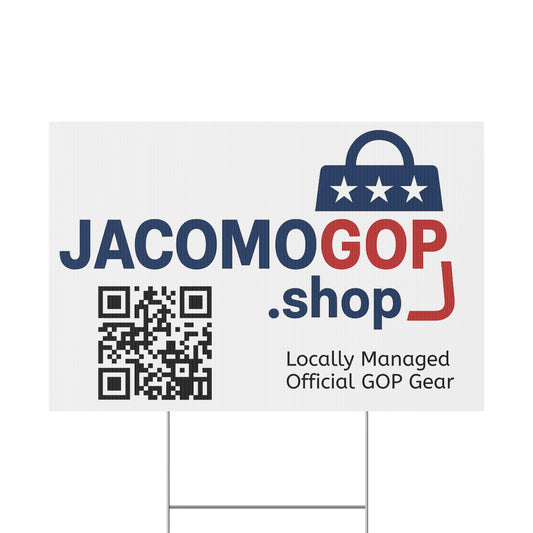 Political Yard Sign, Outdoor Garden Decor, Campaign Advertising, Customizable Signage, Election Display, Home & Business