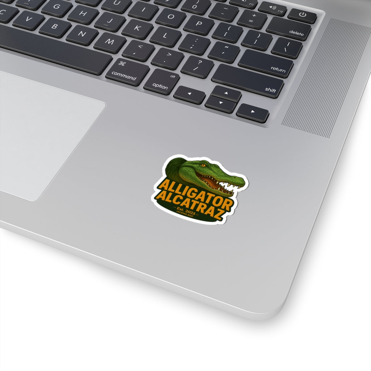 Alligator Alcatraz Kiss-Cut Stickers | Fun, Durable Decals for Kids, Outdoor Enthusiasts, and Collectors