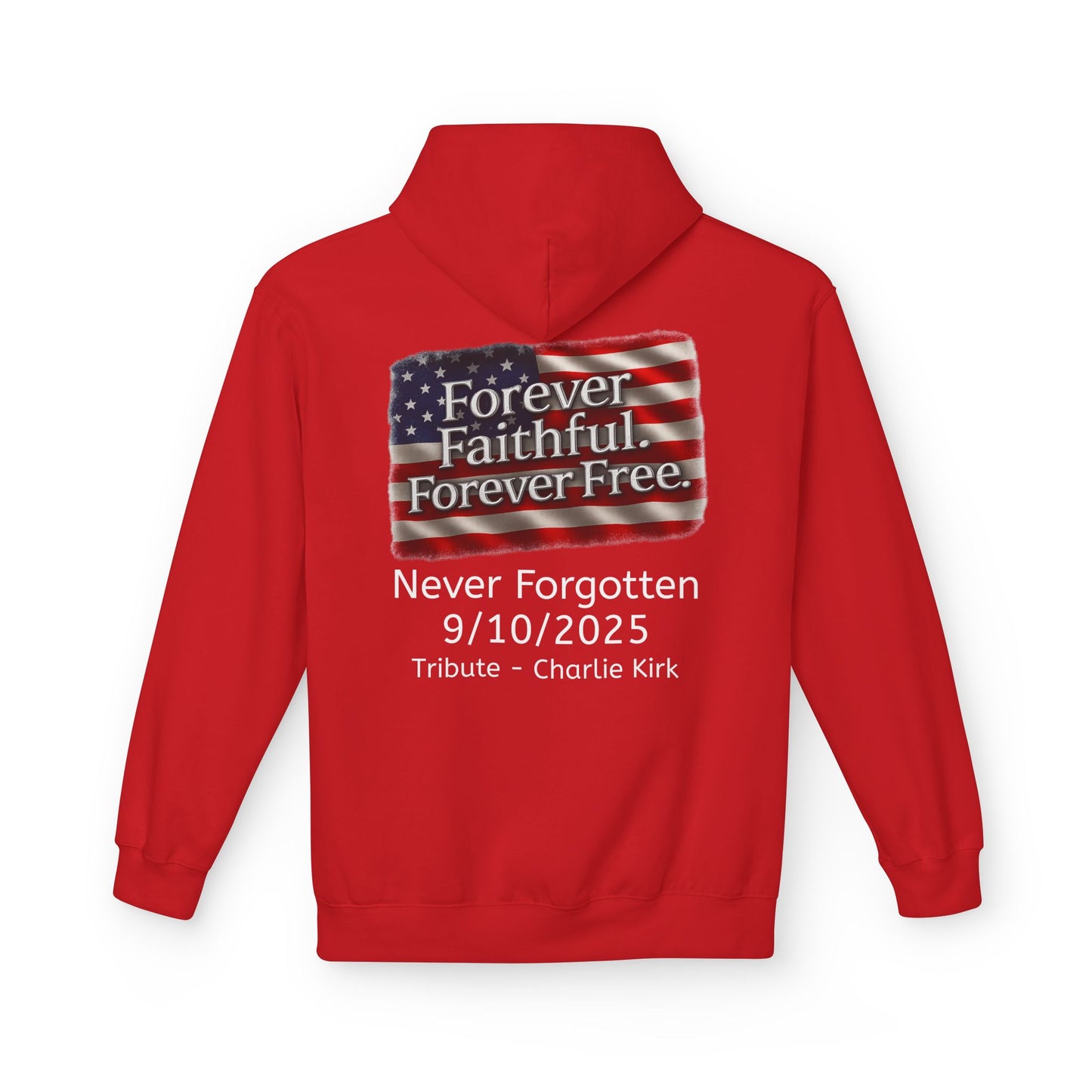 FREEDOM Patriotic Faith Hoodie, Unisex Inspirational Sweatshirt, Tribute Gift, Freedom Apparel, Motivational Hoodie