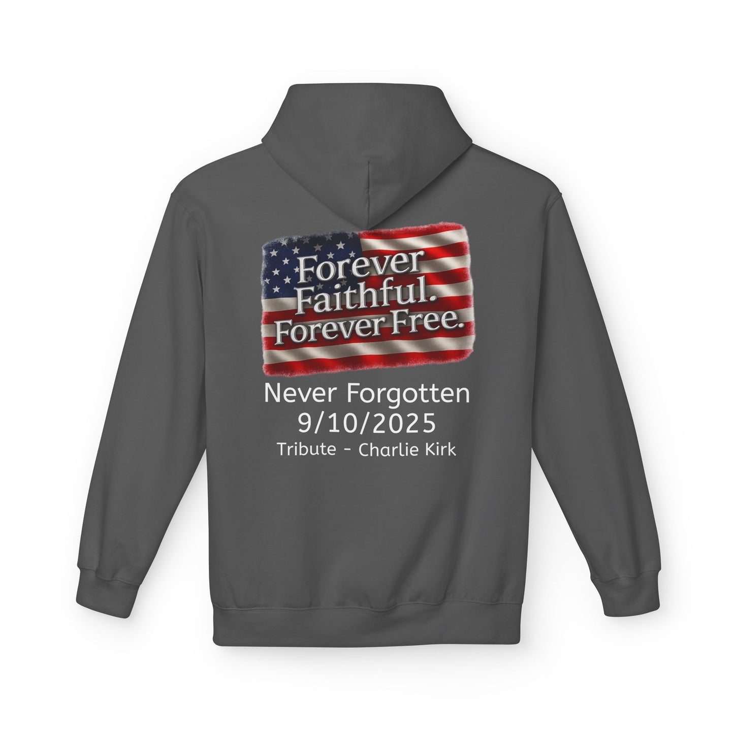 FREEDOM Patriotic Faith Hoodie, Unisex Inspirational Sweatshirt, Tribute Gift, Freedom Apparel, Motivational Hoodie