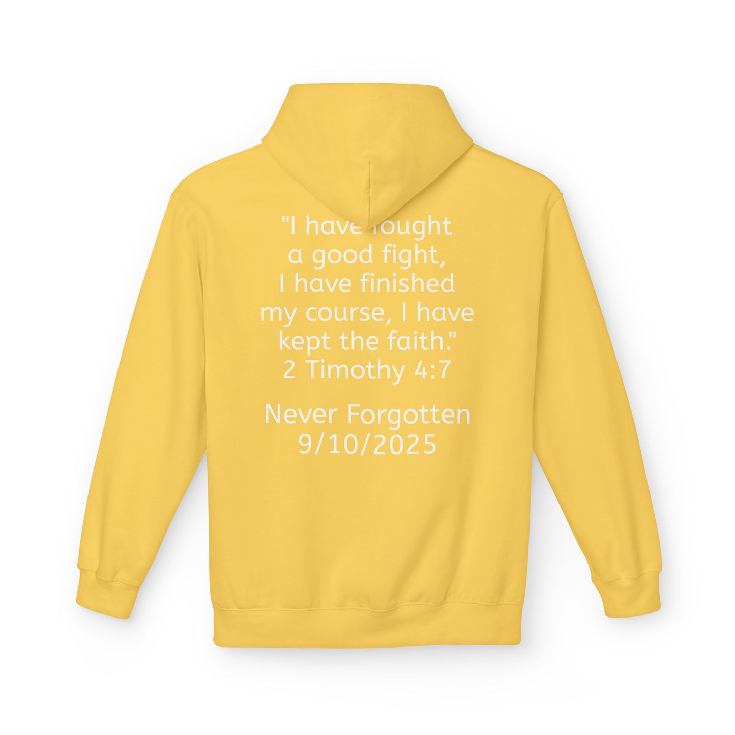Patriotic Faith Hoodie, Unisex Inspirational Sweatshirt, Tribute Gift, Freedom Apparel, Motivational Hoodie