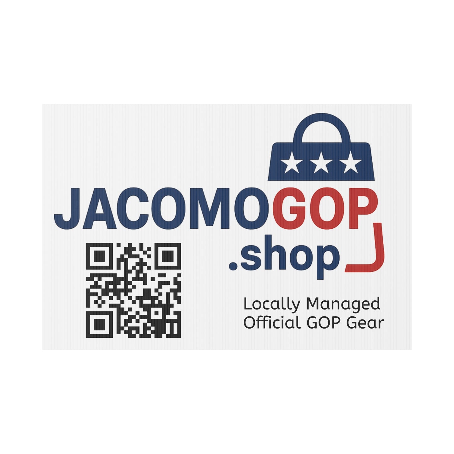 Political Yard Sign, Outdoor Garden Decor, Campaign Advertising, Customizable Signage, Election Display, Home & Business