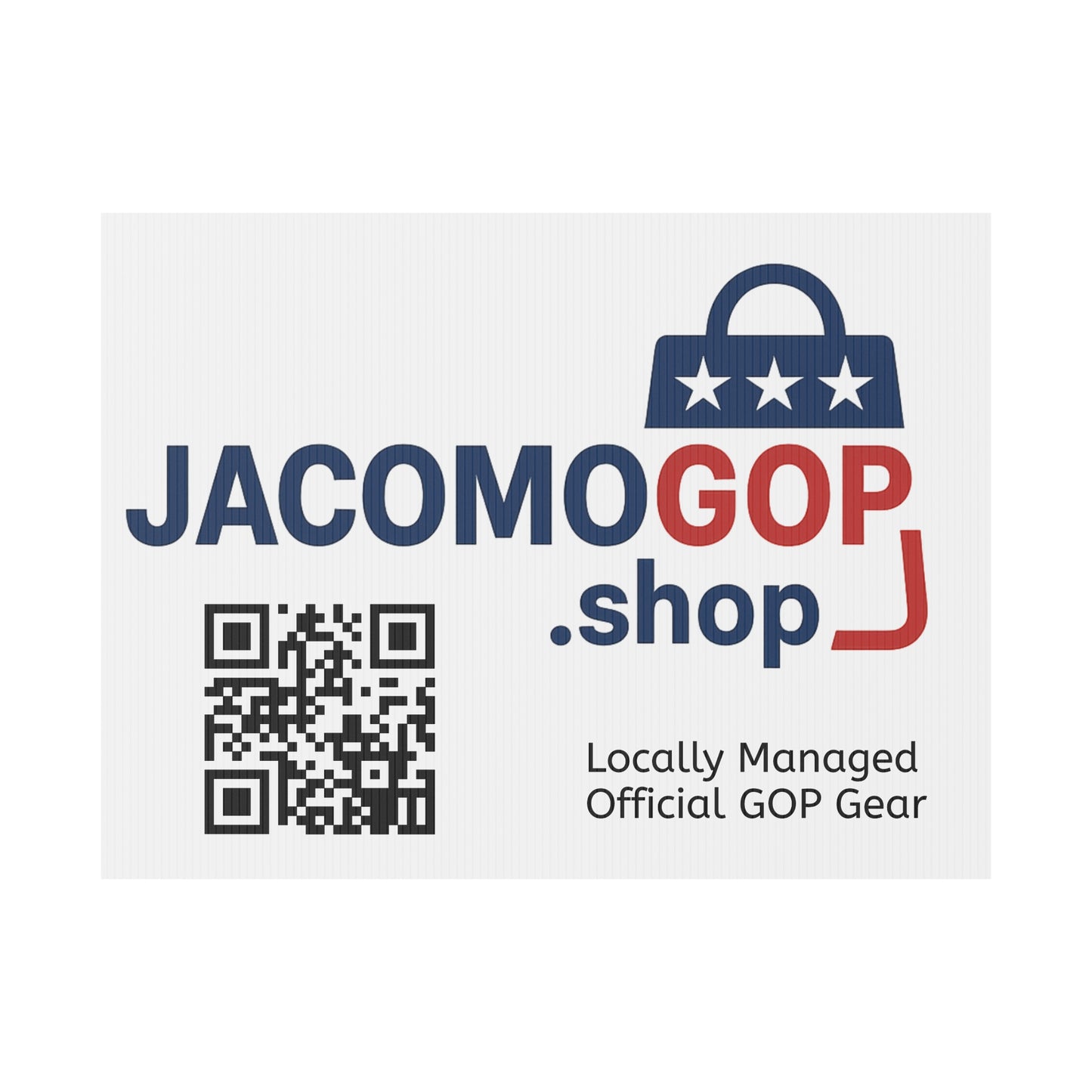 Political Yard Sign, Outdoor Garden Decor, Campaign Advertising, Customizable Signage, Election Display, Home & Business