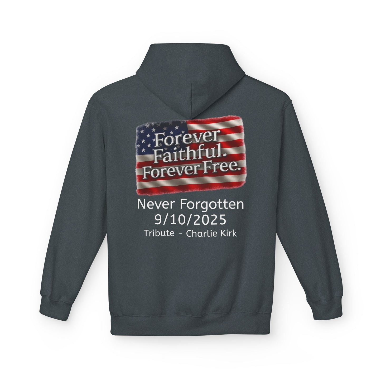 FREEDOM Patriotic Faith Hoodie, Unisex Inspirational Sweatshirt, Tribute Gift, Freedom Apparel, Motivational Hoodie