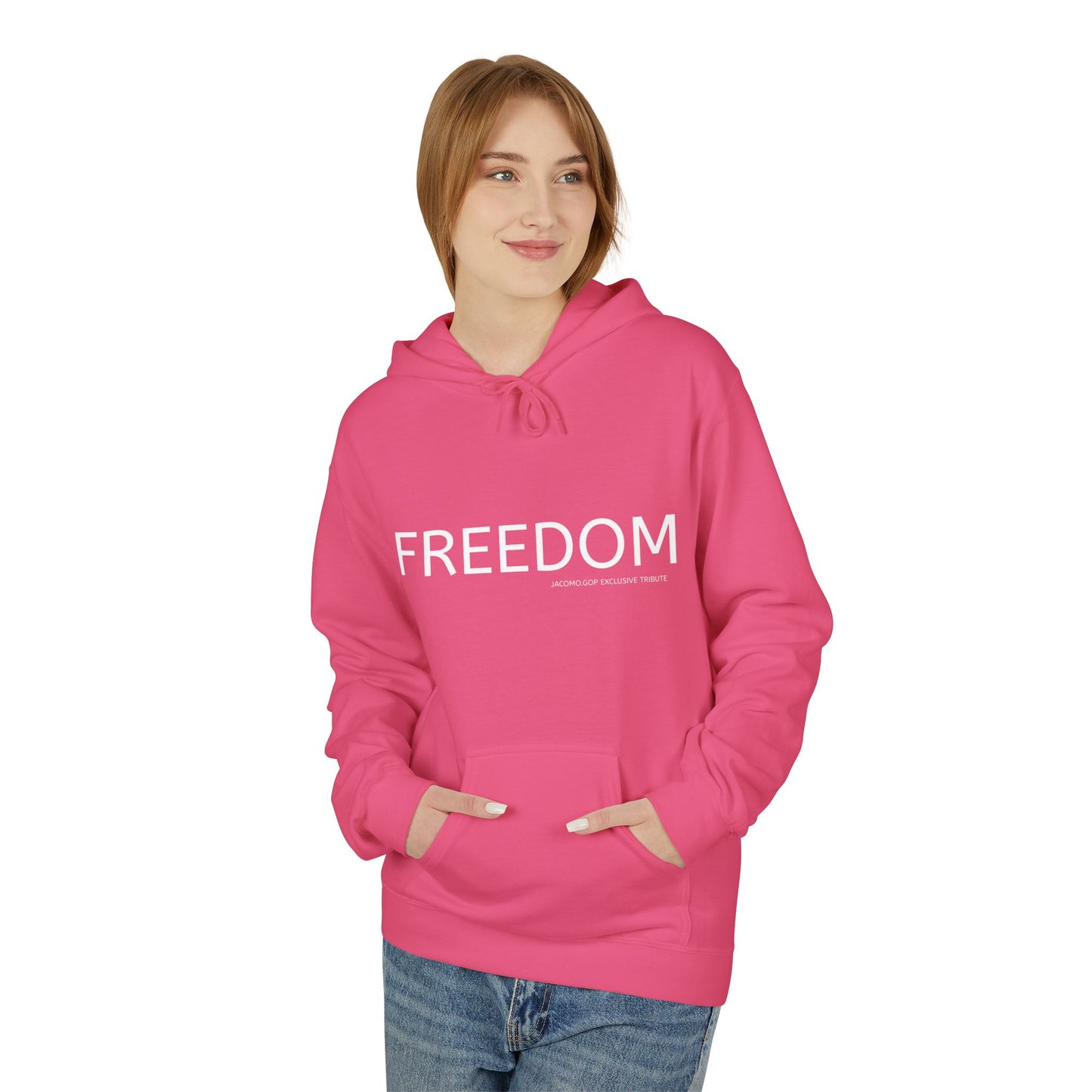 FREEDOM Patriotic Faith Hoodie, Unisex Inspirational Sweatshirt, Tribute Gift, Freedom Apparel, Motivational Hoodie