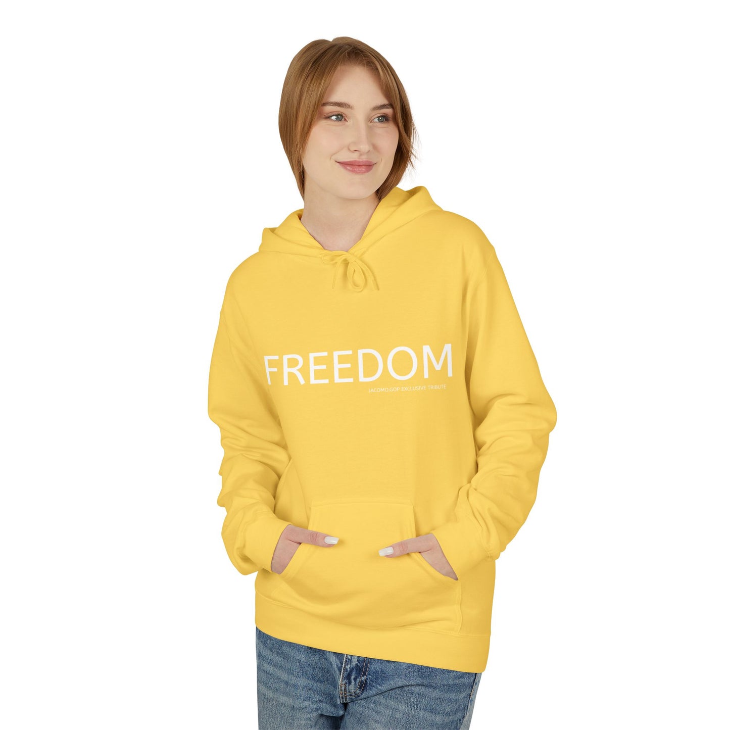 FREEDOM Patriotic Faith Hoodie, Unisex Inspirational Sweatshirt, Tribute Gift, Freedom Apparel, Motivational Hoodie