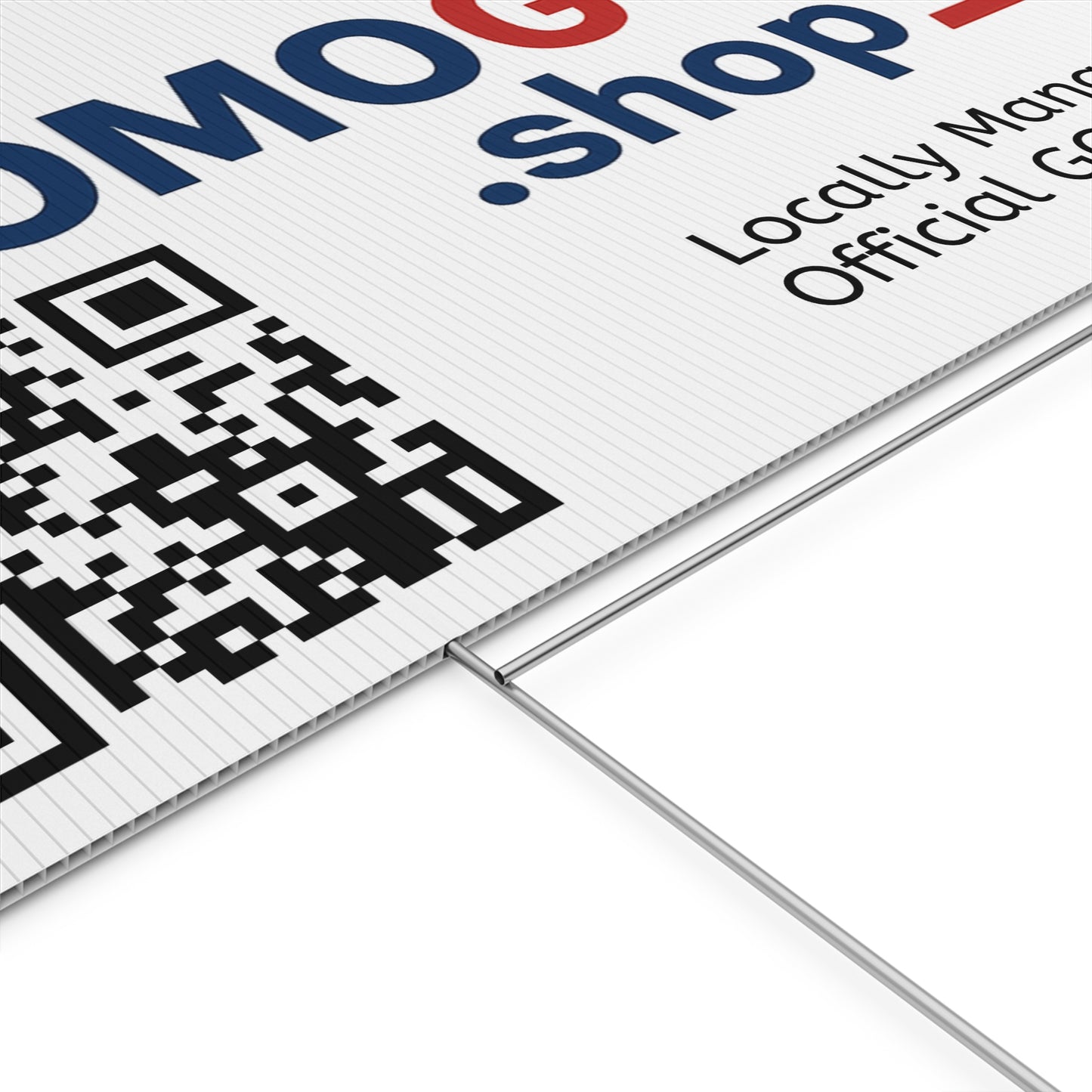 Political Yard Sign, Outdoor Garden Decor, Campaign Advertising, Customizable Signage, Election Display, Home & Business