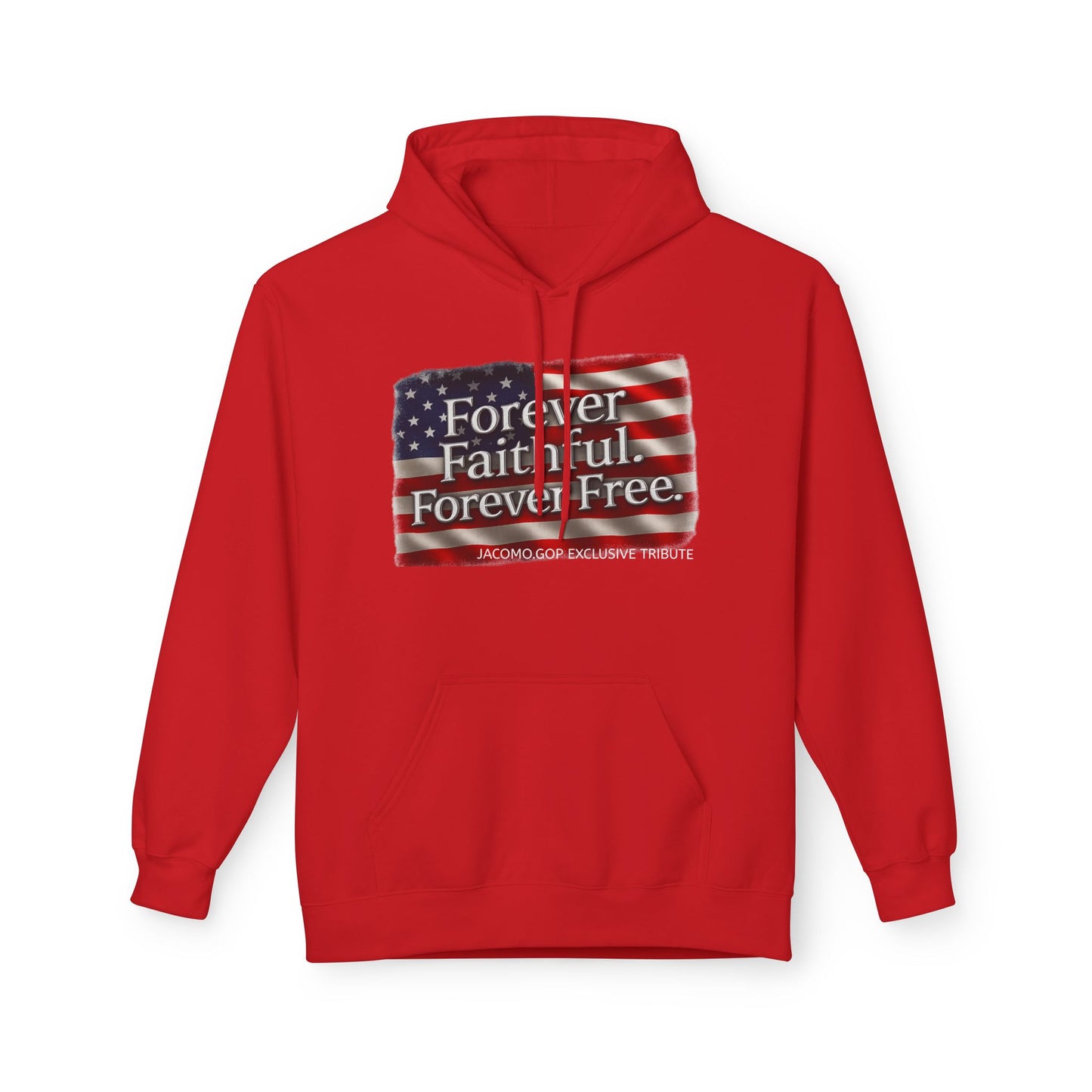 Patriotic Faith Hoodie, Unisex Inspirational Sweatshirt, Tribute Gift, Freedom Apparel, Motivational Hoodie
