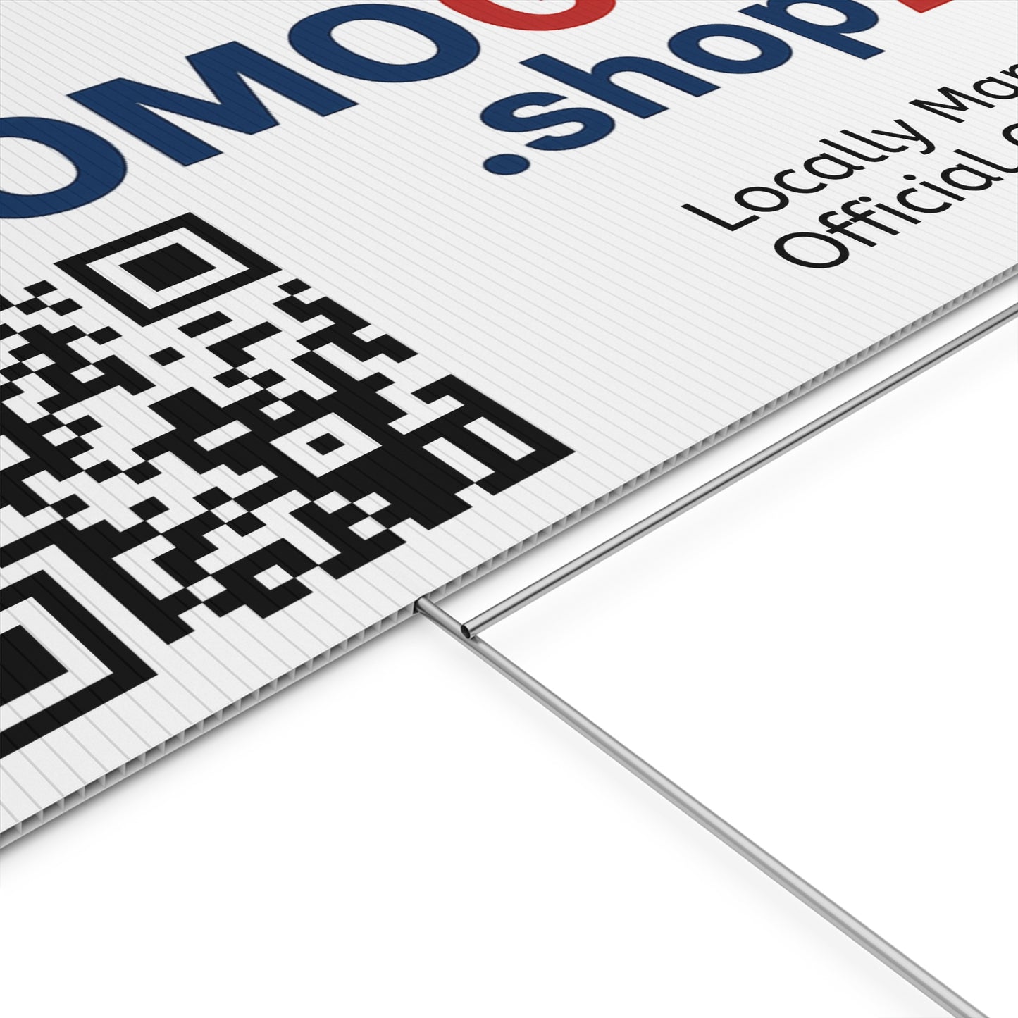 Political Yard Sign, Outdoor Garden Decor, Campaign Advertising, Customizable Signage, Election Display, Home & Business