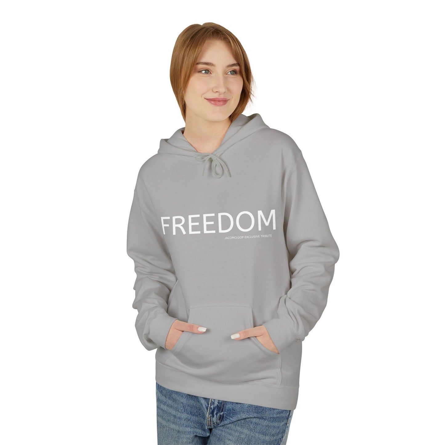 FREEDOM Patriotic Faith Hoodie, Unisex Inspirational Sweatshirt, Tribute Gift, Freedom Apparel, Motivational Hoodie
