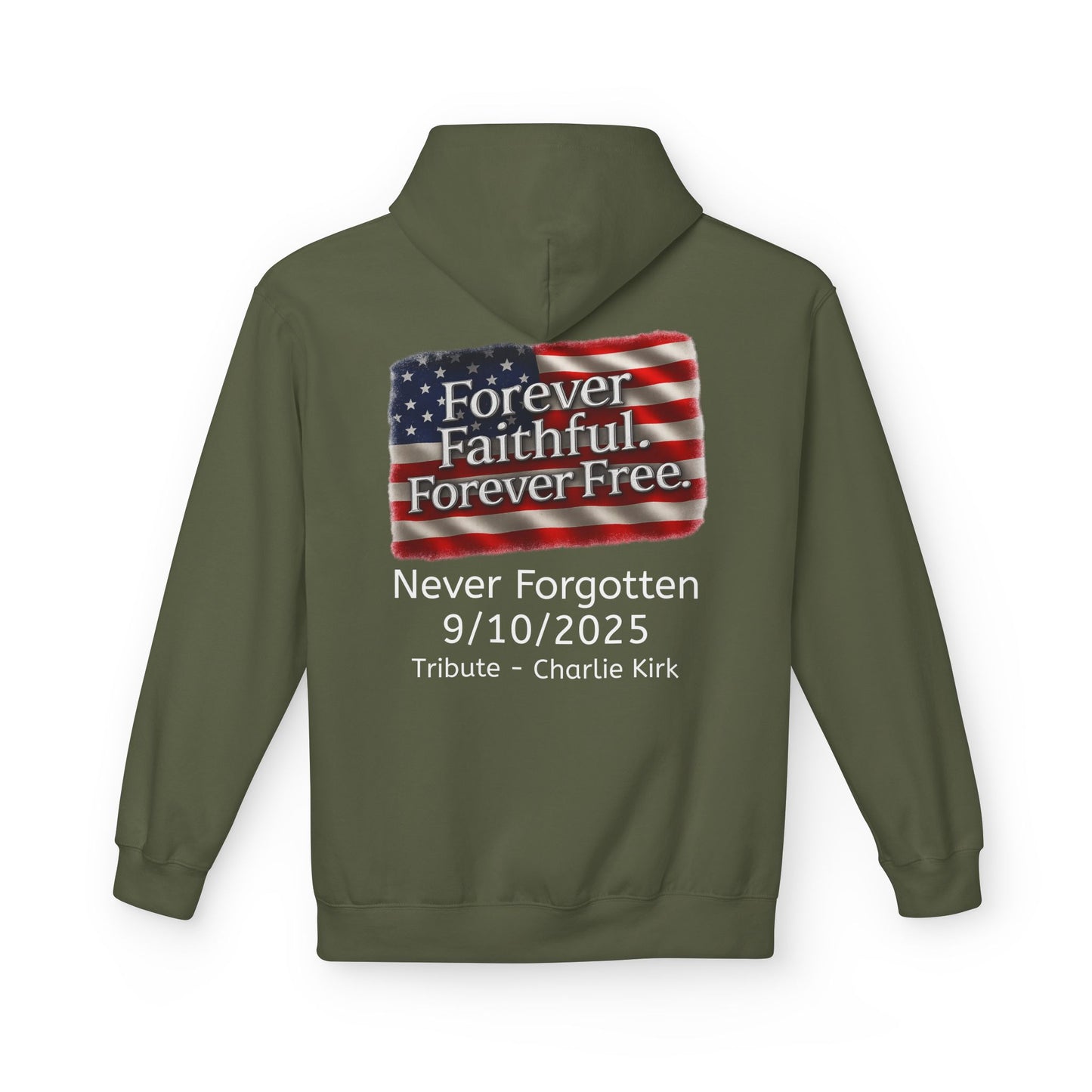FREEDOM Patriotic Faith Hoodie, Unisex Inspirational Sweatshirt, Tribute Gift, Freedom Apparel, Motivational Hoodie