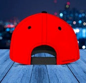 All-over Print Baseball Cap (Red)