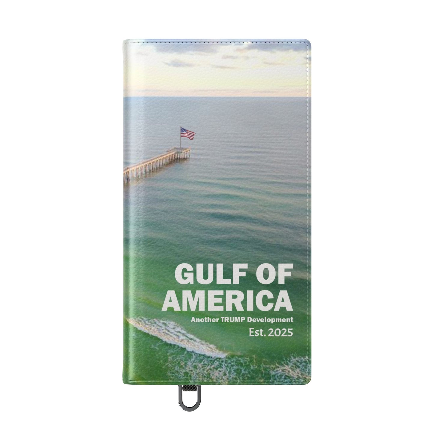 Gulf of America Flip Case, Coastal Phone Cover, Beach Chic Accessory, Travel Gift, Summer Vibe