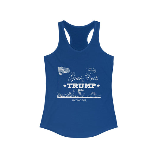 Women’s Political Racerback Tank - Perfect for Rallies, Gym, Summer, 10 Gift, Political Activism